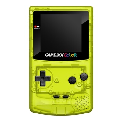 Game Boy Color Console: Prestige Edition (Clear Yellow)