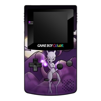 Game Boy Color Console: Prestige Edition (Mewtwo Pokemon)
