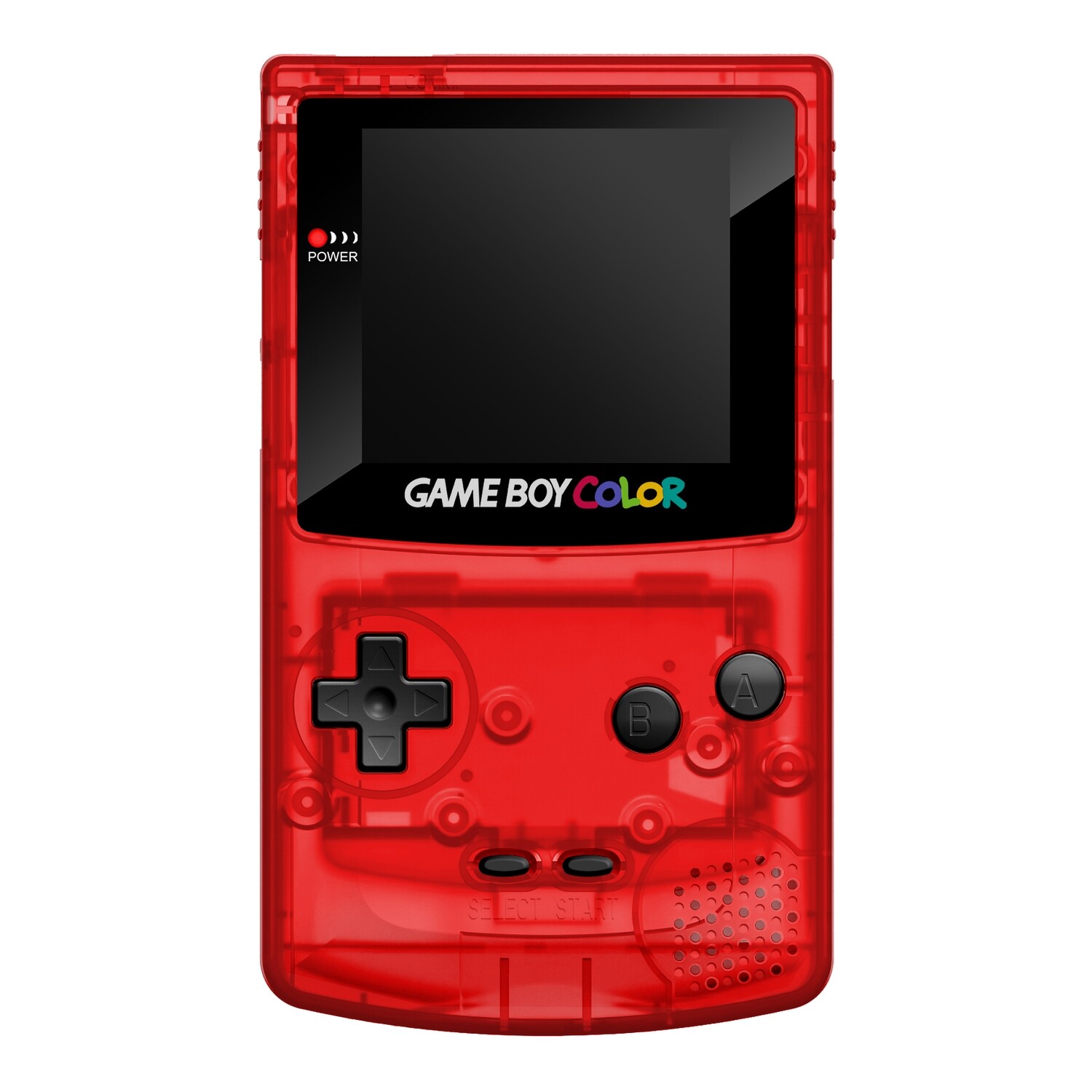 Game Boy Color Console: Prestige Edition (Clear Red)