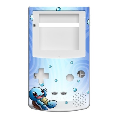 Game Boy Color Printed Shell (Squirtle)