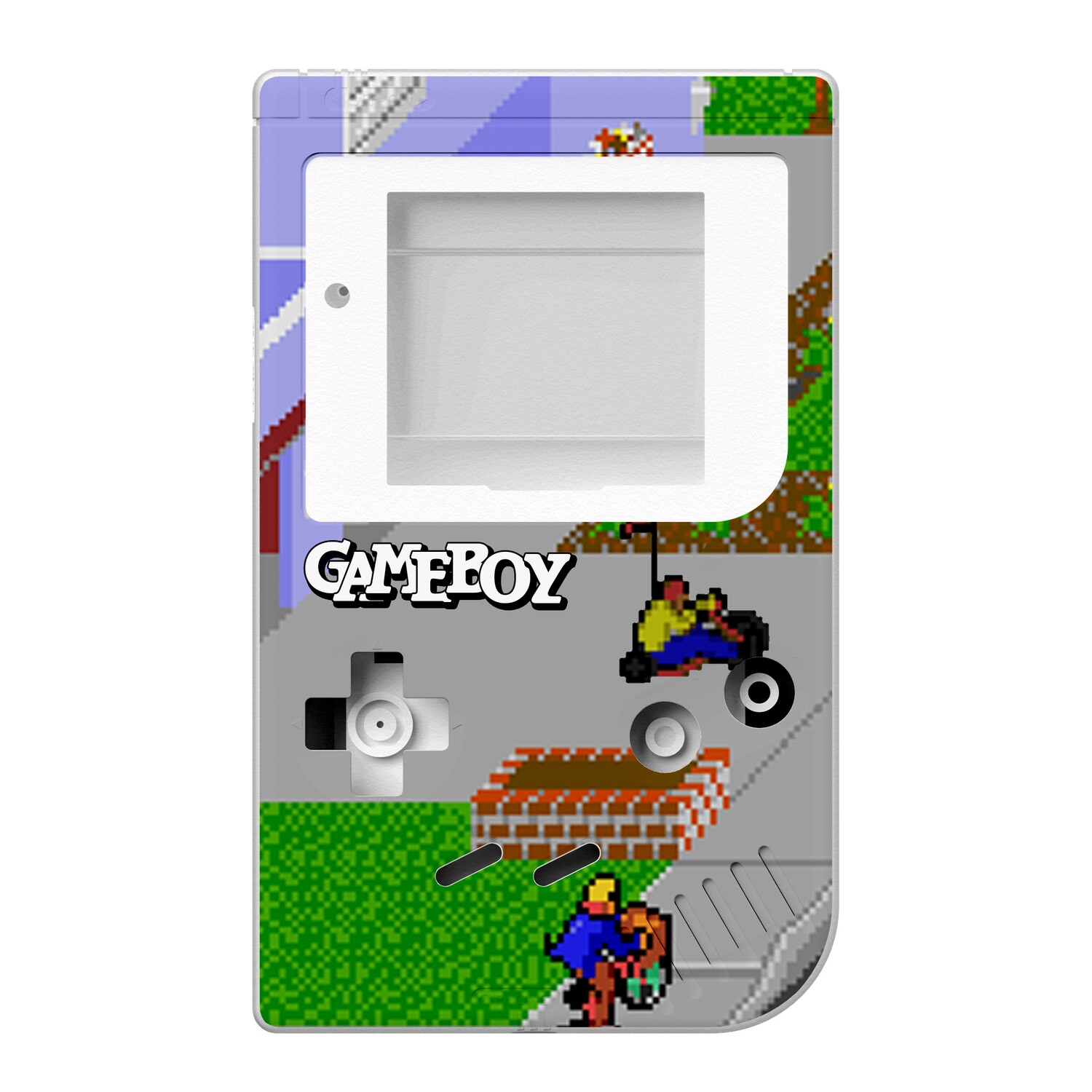 Game Boy Original Printed Shell (Paperboy)
