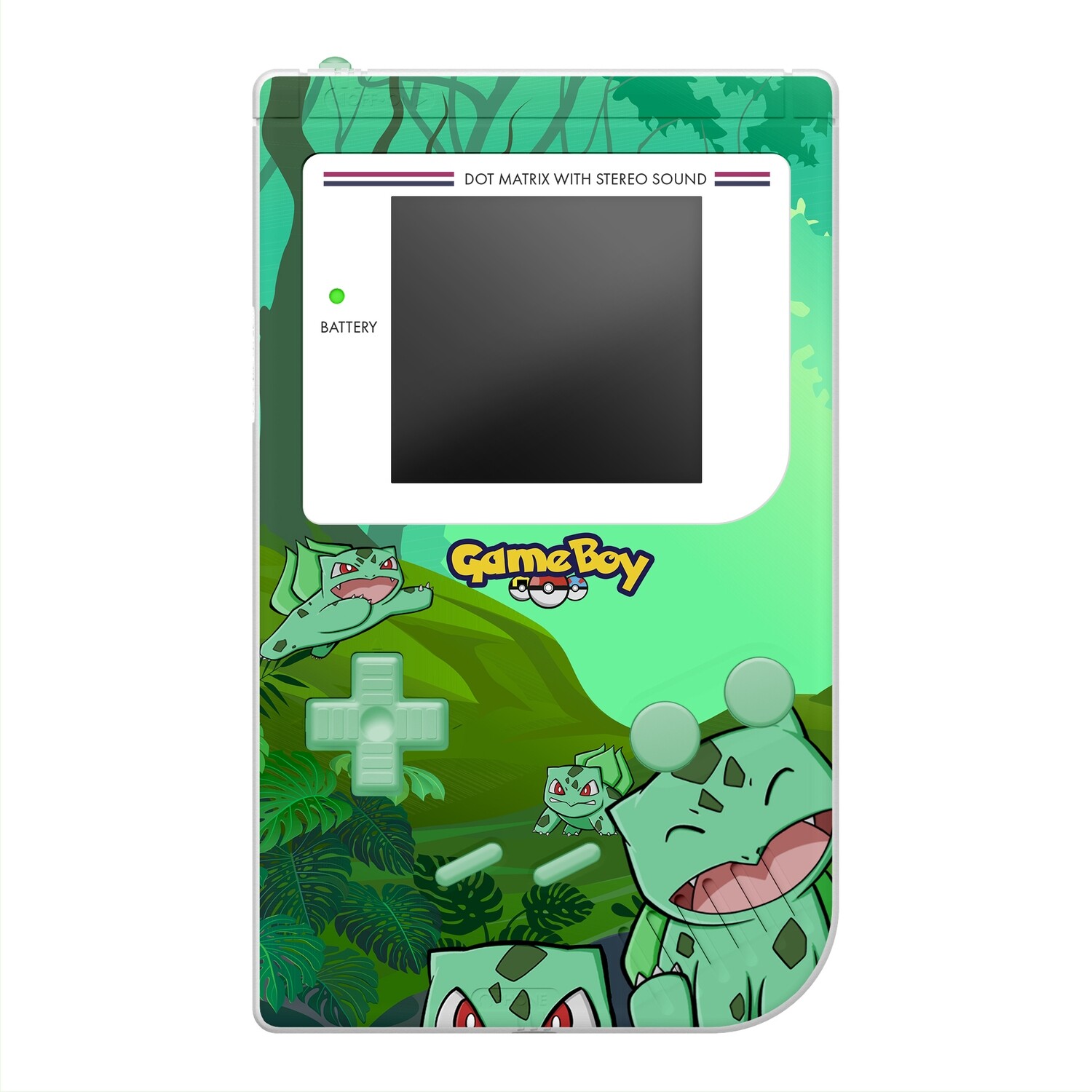 Game Boy Original Console: Prestige Edition (UV Bulbasaur Forest)