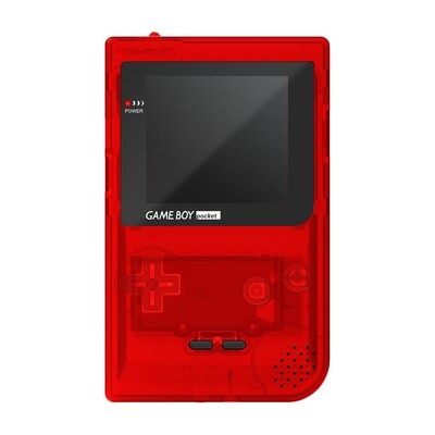 Game Boy Pocket Console: Prestige Edition (Clear Red)