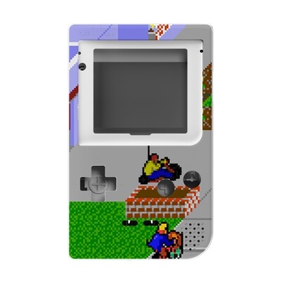 Game Boy Pocket Printed Shell (Paperboy)