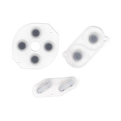 Game Boy Rubber Pads (Clear)