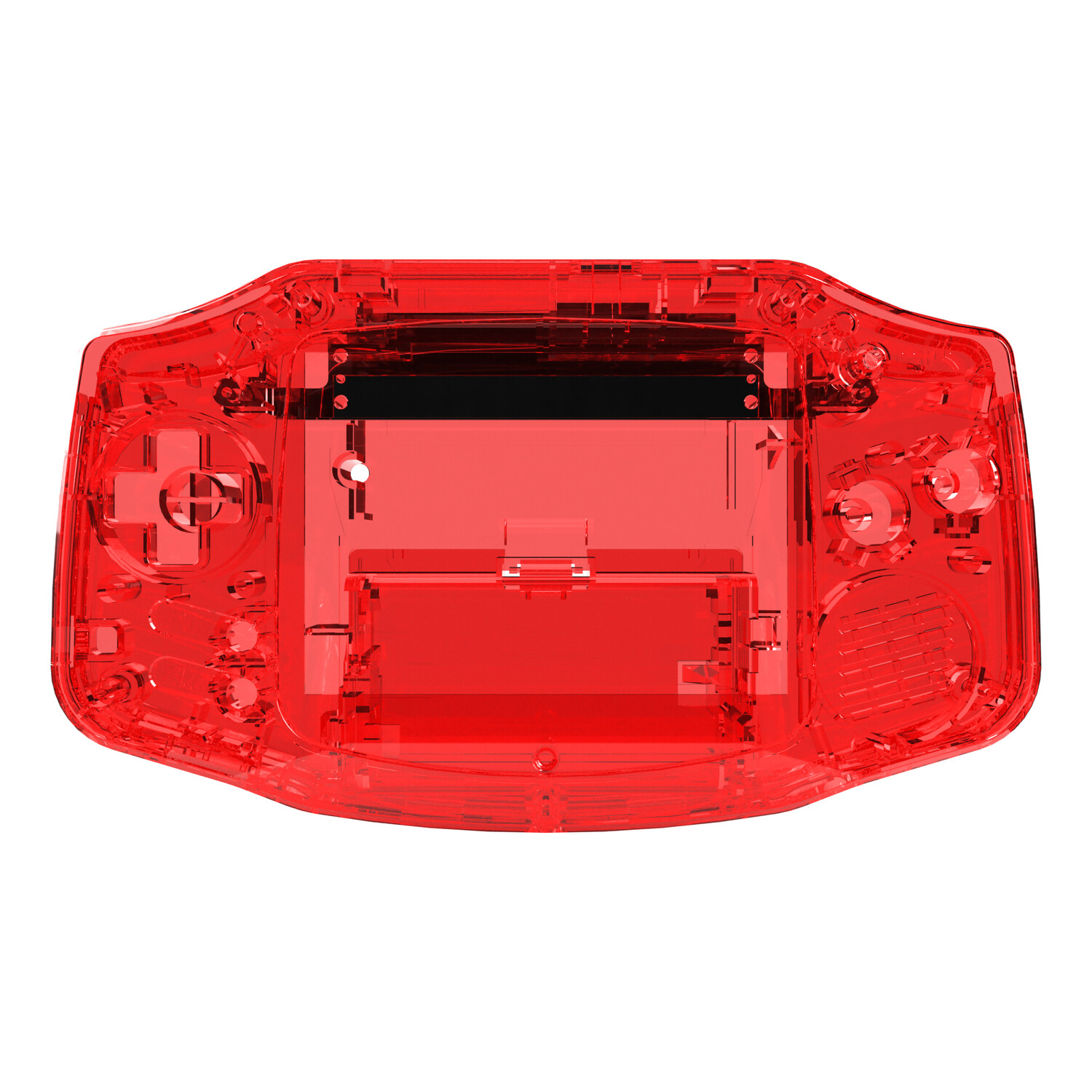 Game Boy Advance Shell (Crystal Red)
