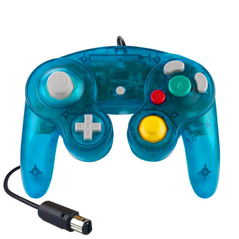GameCube Controller Wired (Clear Light Blue)