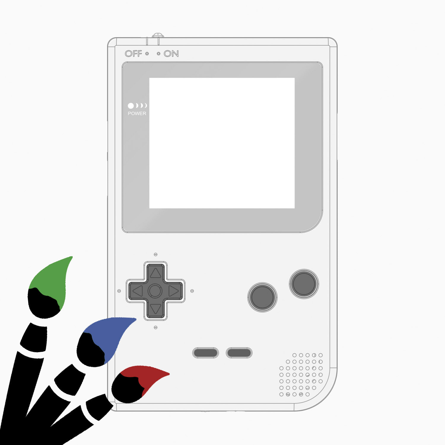 Game Boy Pocket Shell (Design Your Own)