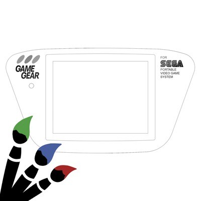 Game Gear Glass Screen (Design Your Own)