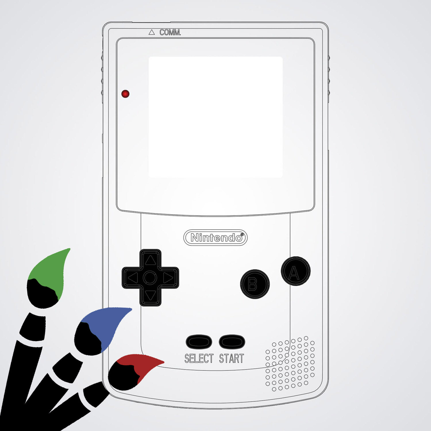 Game Boy Color Shell (Design Your Own)