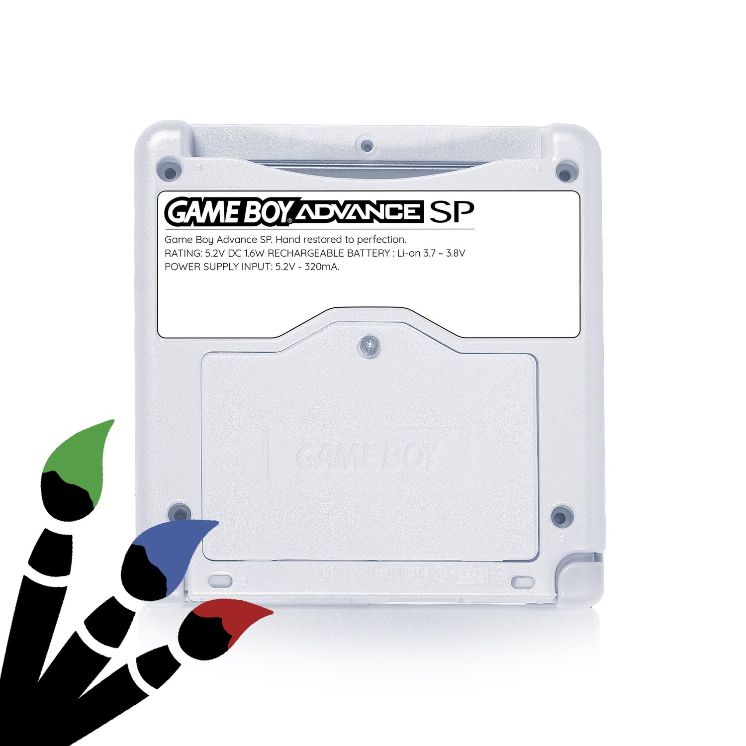 Game Boy Advance SP Back Sticker (Design Your Own)