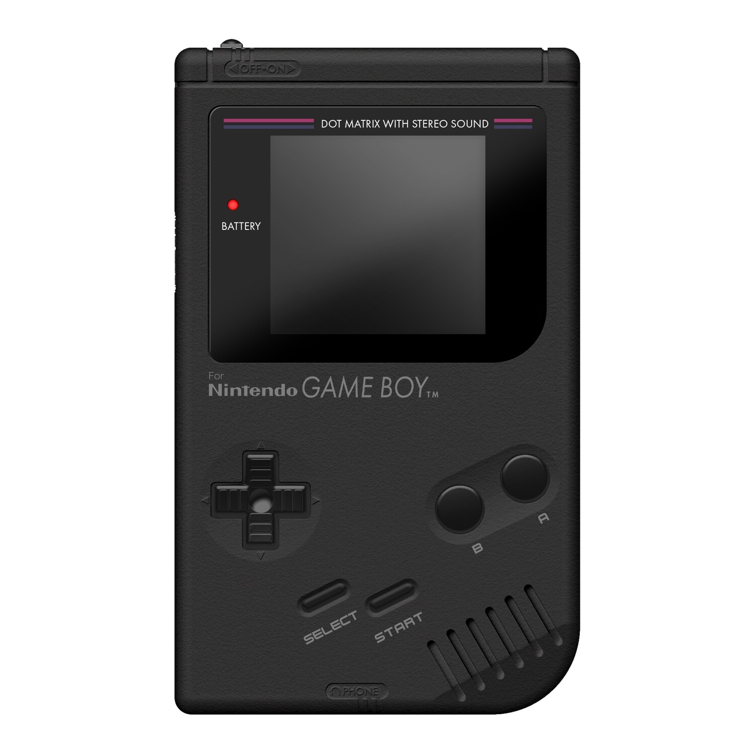 Game Boy Original Console: Prestige Edition (Matt Black)