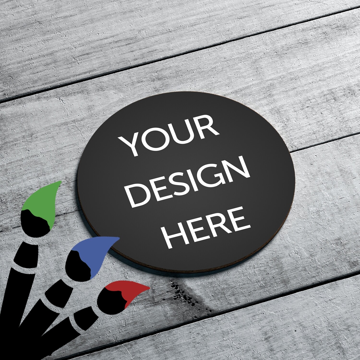 Circle Coaster (Design Your Own)