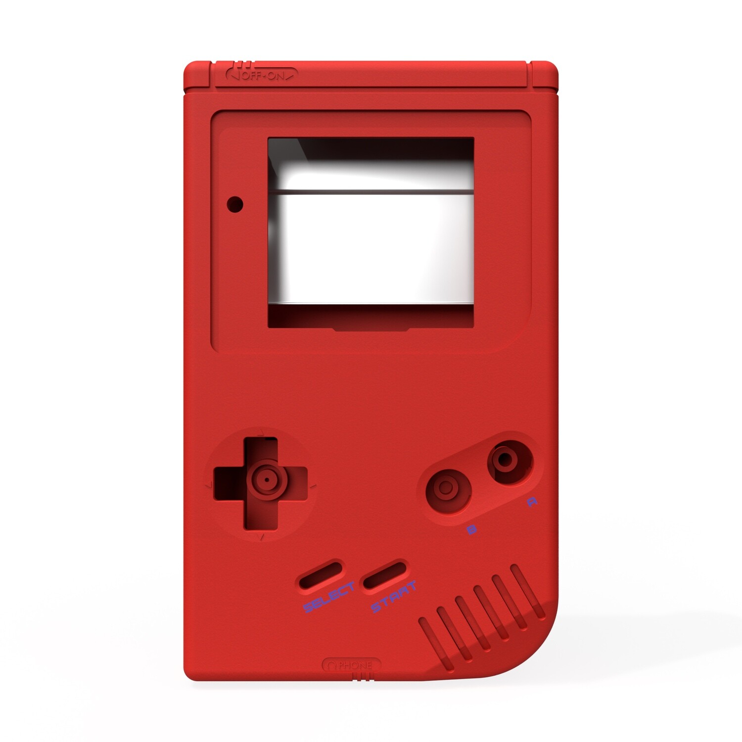 Game Boy Original Shell Kit (Pearl Red)