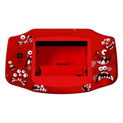 Game Boy Advance Shell (Red Horror)