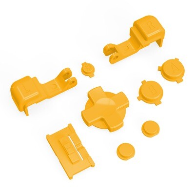 GBA SP Buttons (Solid Yellow)