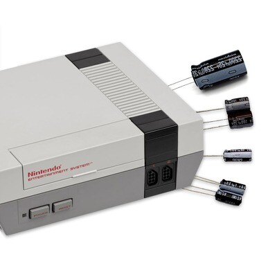 Nintendo NES Capacitor Kit