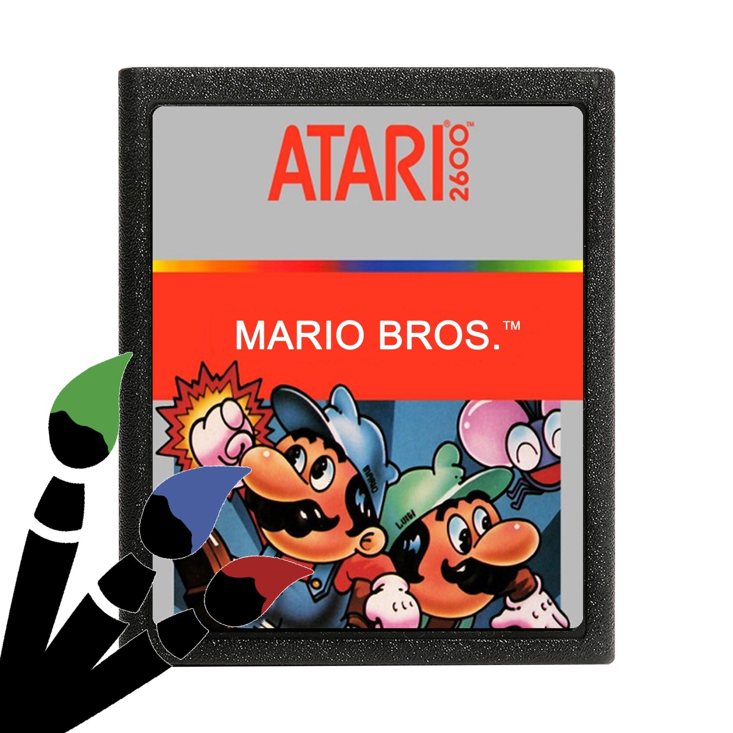 Atari 2600 Cartridge Sticker (Design Your Own)