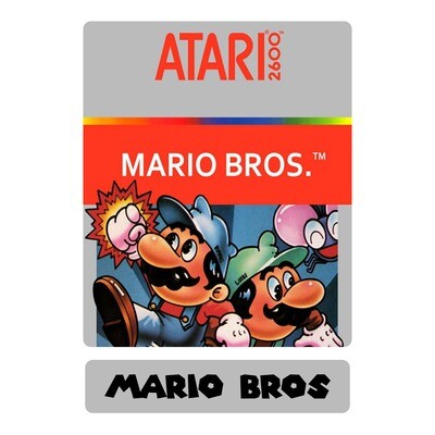 Atari 2600 Cartridge Sticker (Design Your Own)