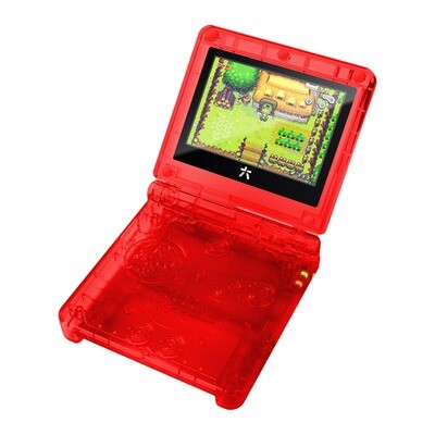 Game Boy Advance SP Console: Prestige Edition (Clear Red)