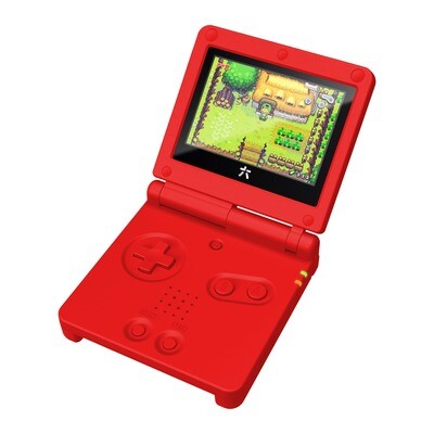 Game Boy Advance SP Console: Prestige Edition (Solid Red)