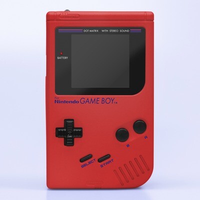 Game Boy Original Console: Prestige Edition (Pearl Red)
