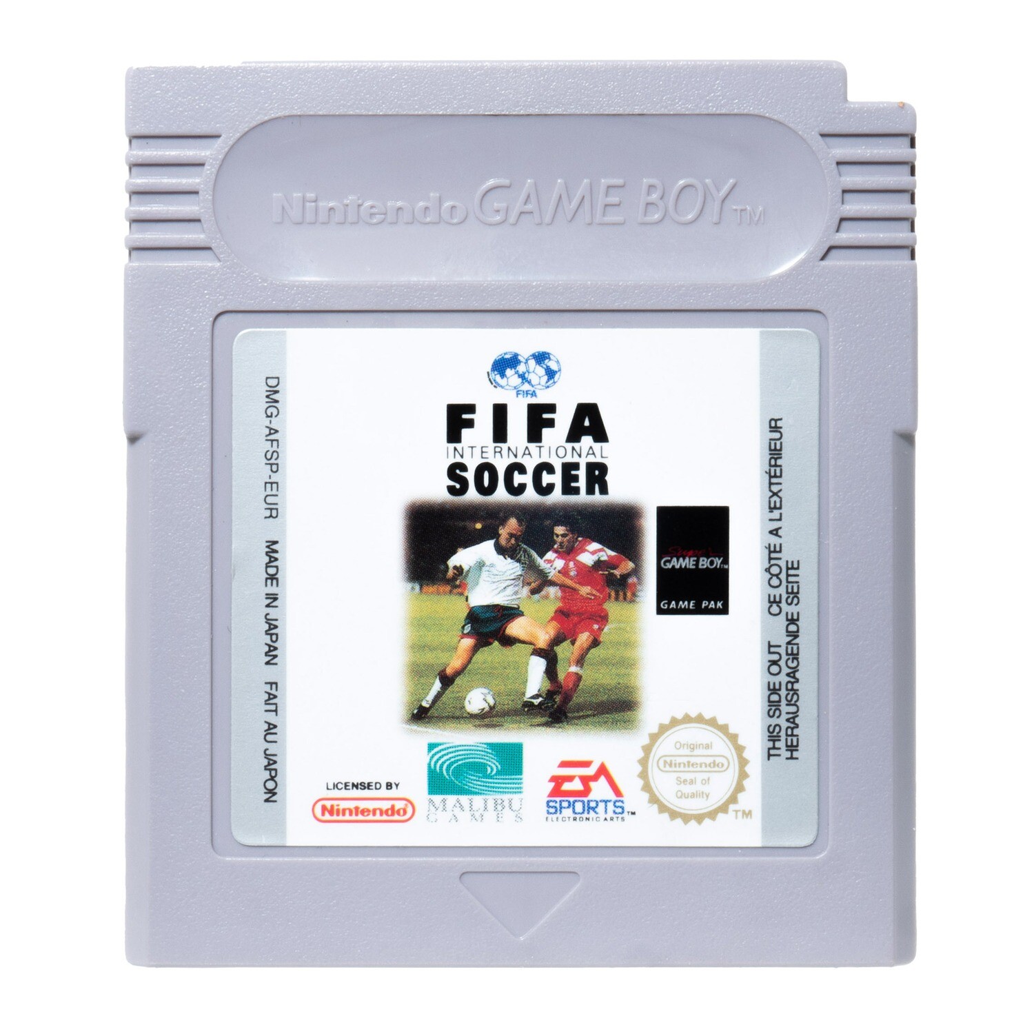 FIFA International Soccer (Game Boy), Game: FIFA International Soccer (Grade A)