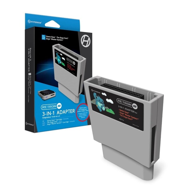 Hyperkin RetroN 5 3in1 Adapter For Game Gear/Master System