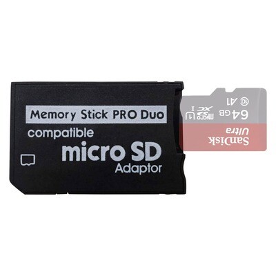 PSP Memory Stick Adaptor - Micro SD