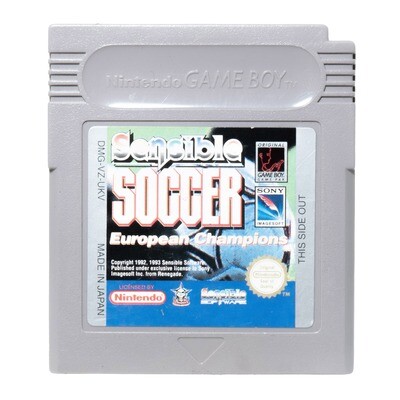 Sensible Soccer - European Championship (Game Boy)