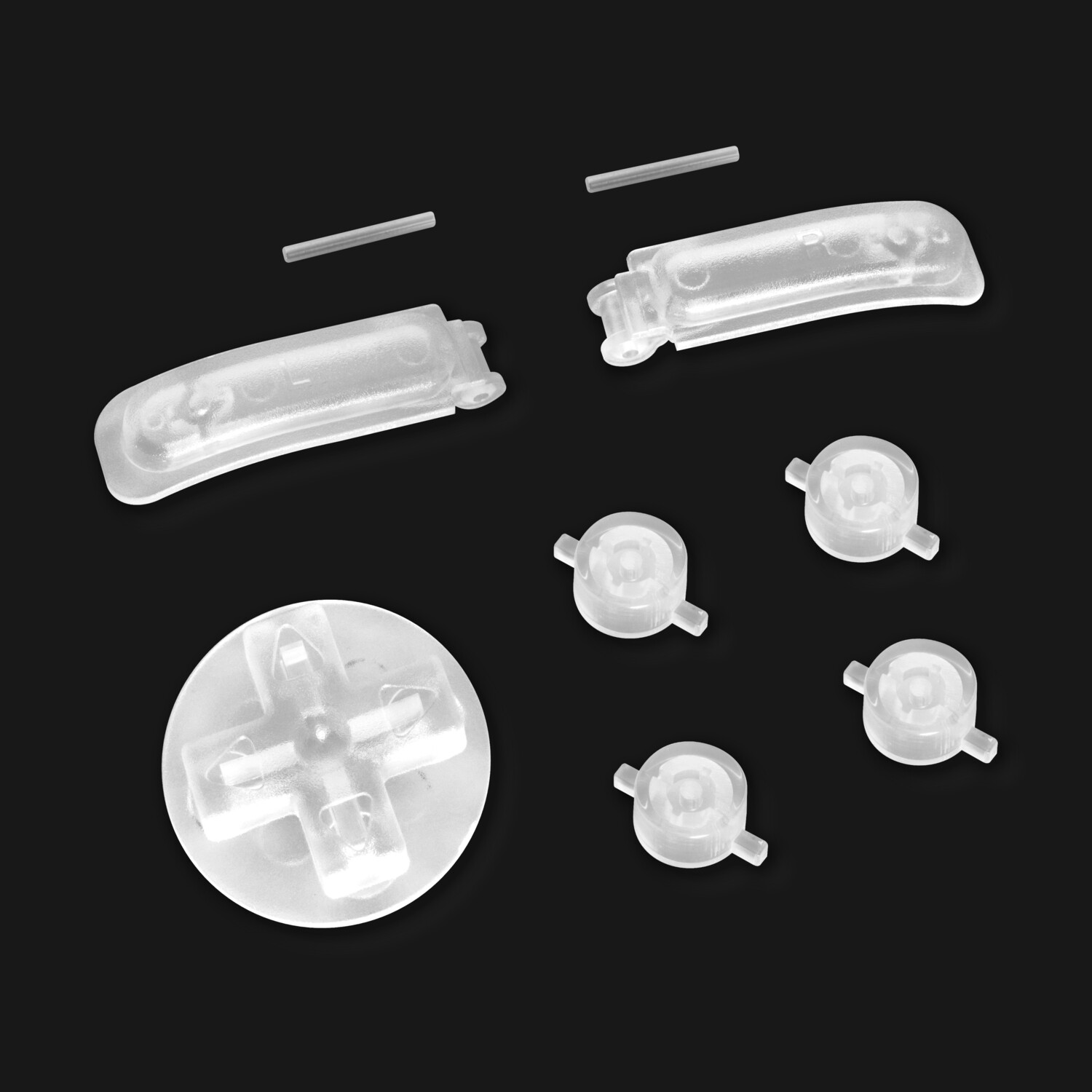 SNES Super GamePad Buttons (Clear)