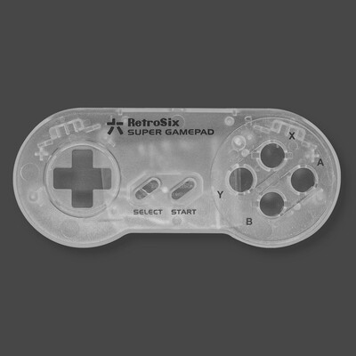 SNES Super GamePad Shell (Clear)