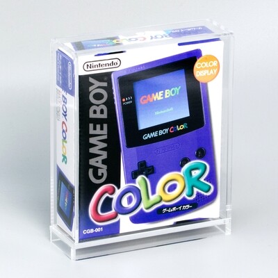 CleanBox Display Box (Game Boy Color Boxed)