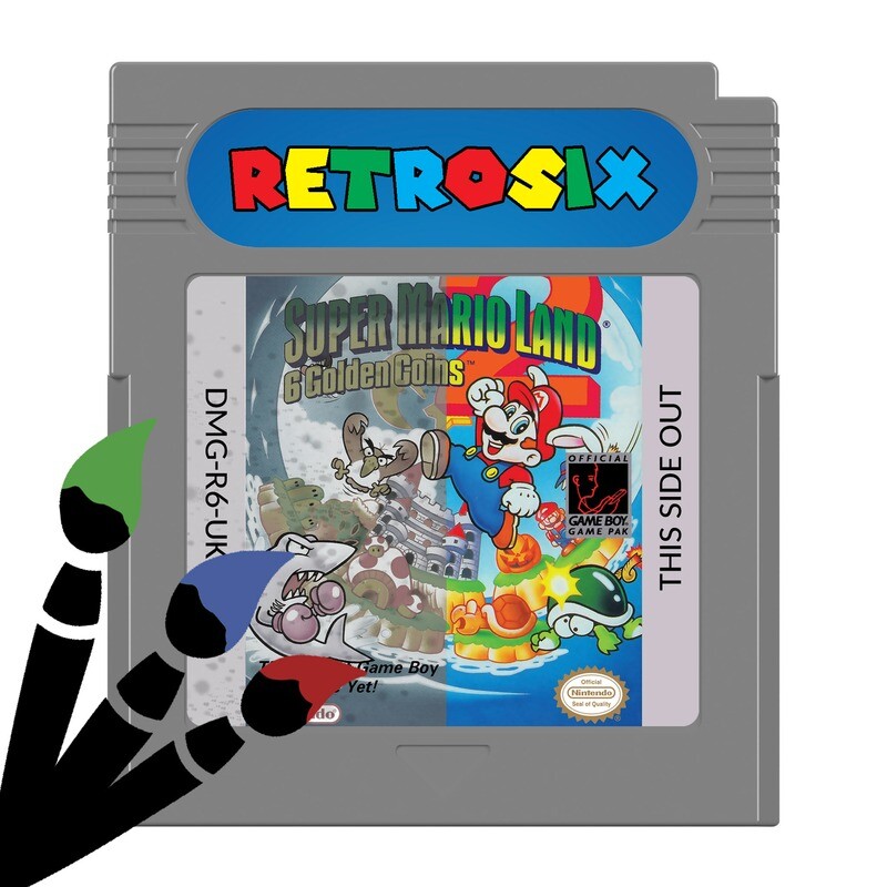 Game Boy Original Cartridge Stickers (Design Your Own)