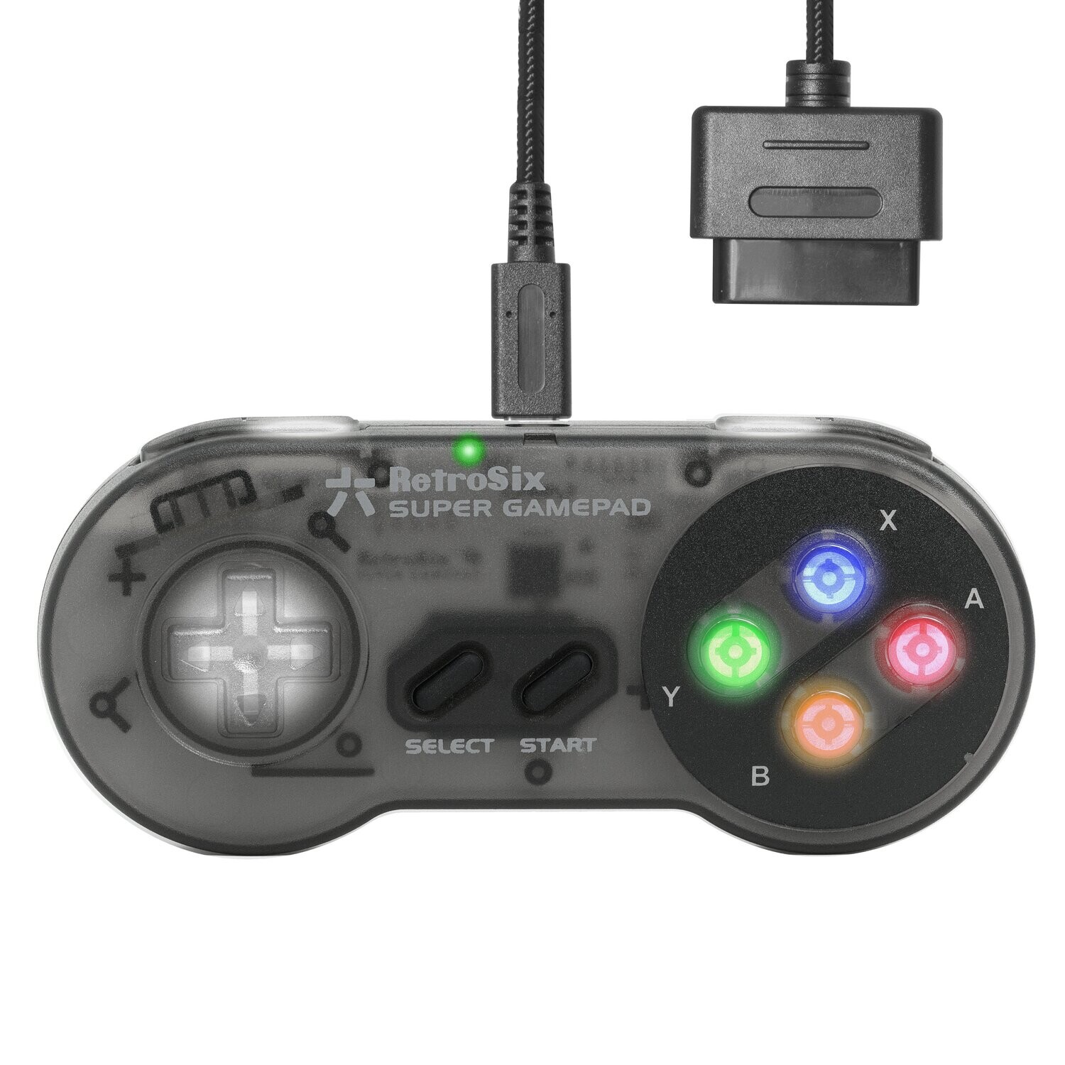 SNES Super GamePad Clear Black