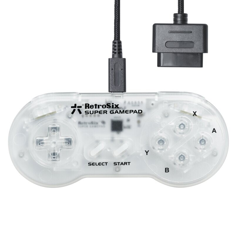 SNES Super GamePad (Clear)