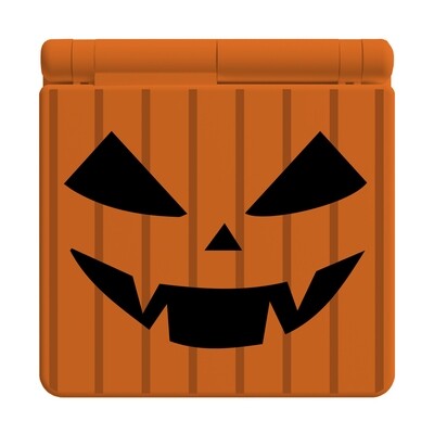 Game Boy Advance SP Shell (Halloween Pumpkin)