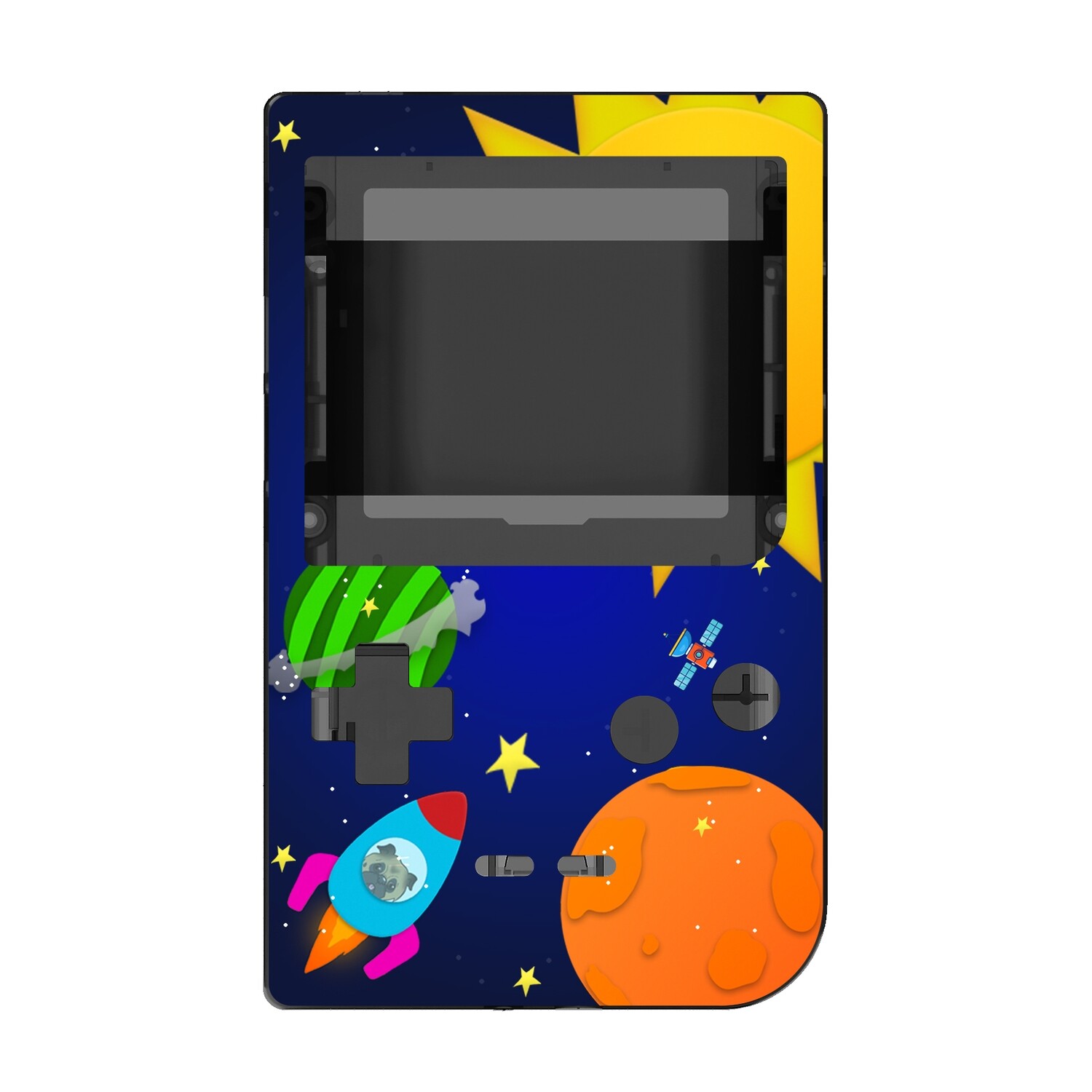 Game Boy Pocket Shell (Space Race)