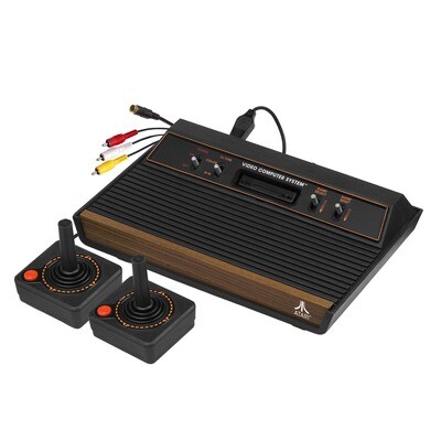 Atari 2600 Console (Plus 2 Joysticks and Power Supply)