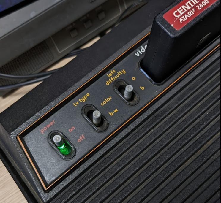 Atari 2600 Console (Plus 2 Joysticks and Power Supply)