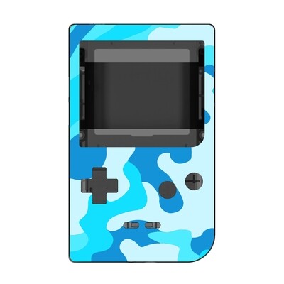 Game Boy Pocket Shell (Camo Cyan)