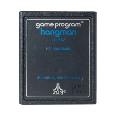 Hangman (Black Label) (Atari 2600)