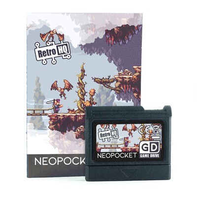Neo Geo Pocket GameDrive RetroHQ Flash Cartridge