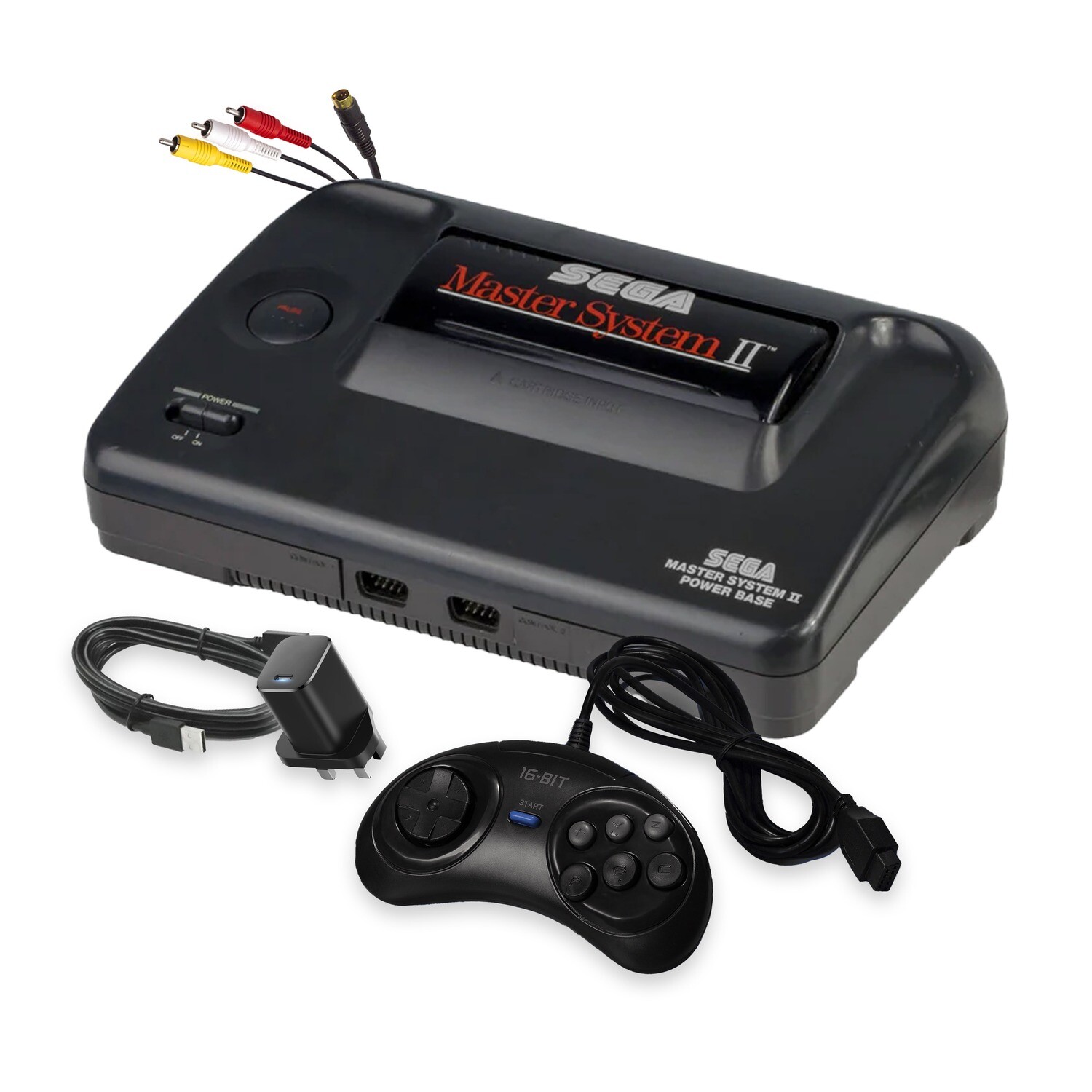 Master System II Console (Plus 1 Controller and Power Supply)