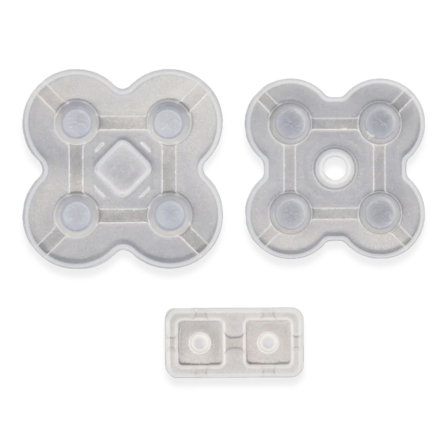 Nintendo DS Lite Rubber Pads (Clear)