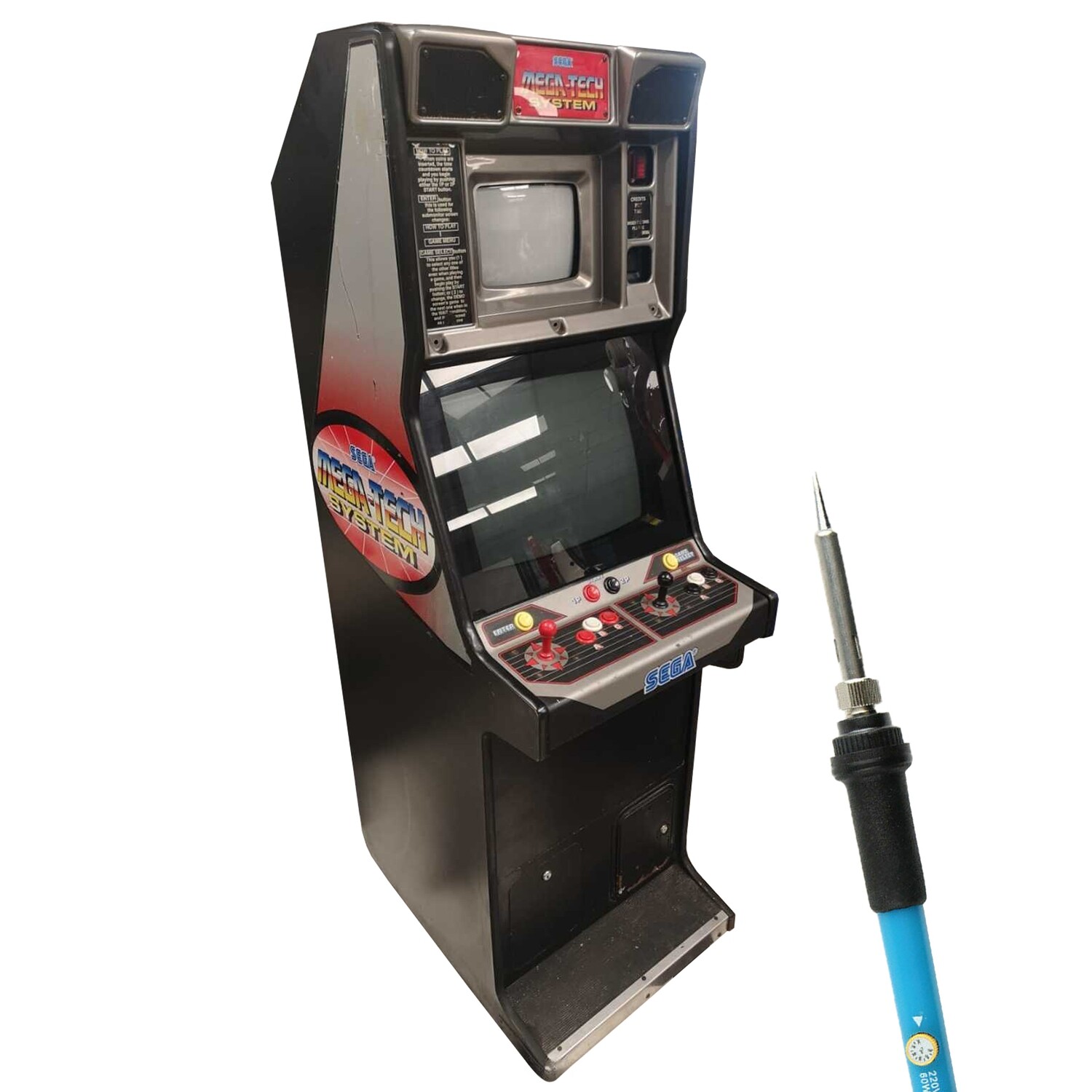Sega Mega Tech Arcade: Repair Service