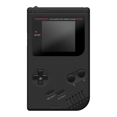 Game Boy Original Console: Prestige Edition (Matt Black)