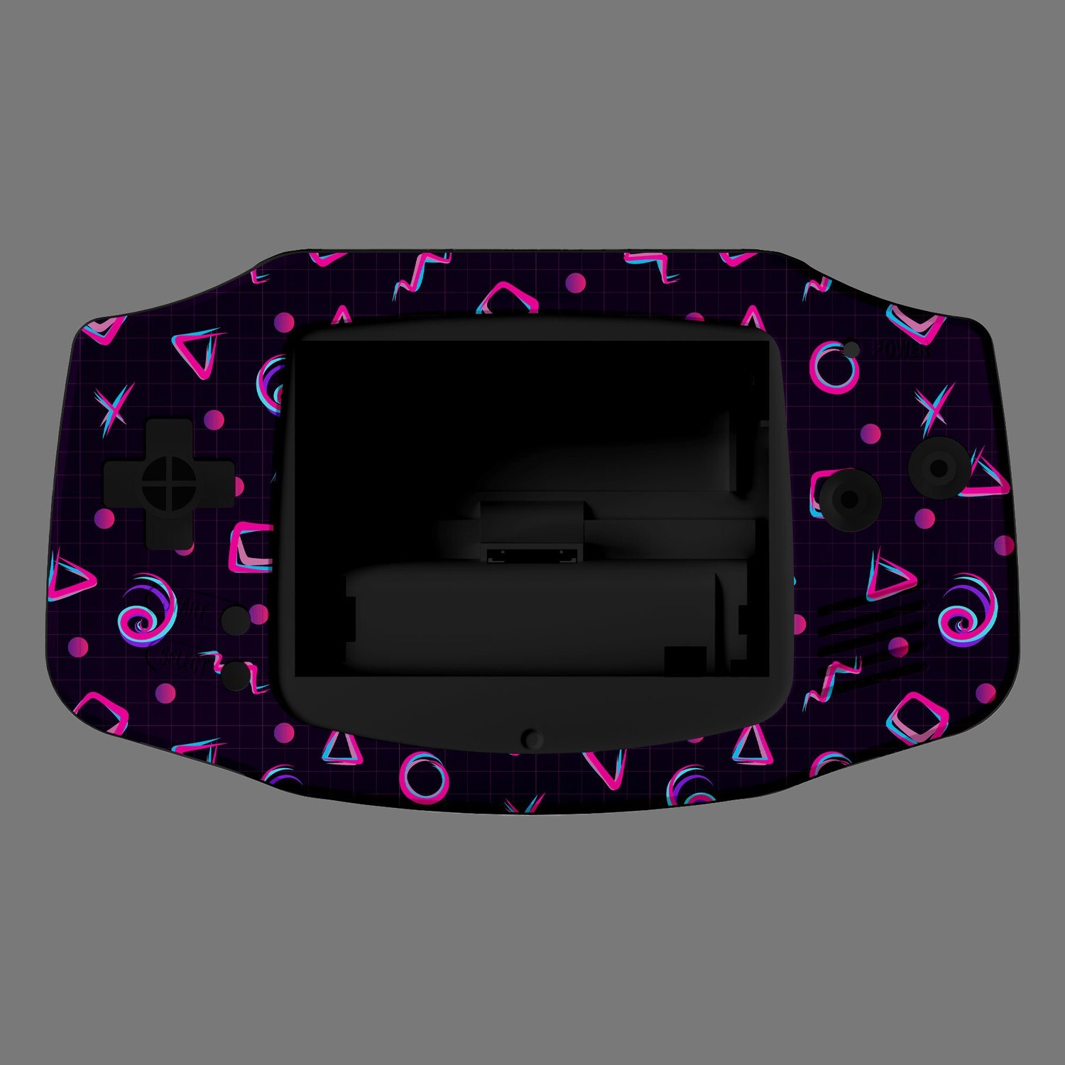 Game Boy Advance Printed Shell (80s Fresh)