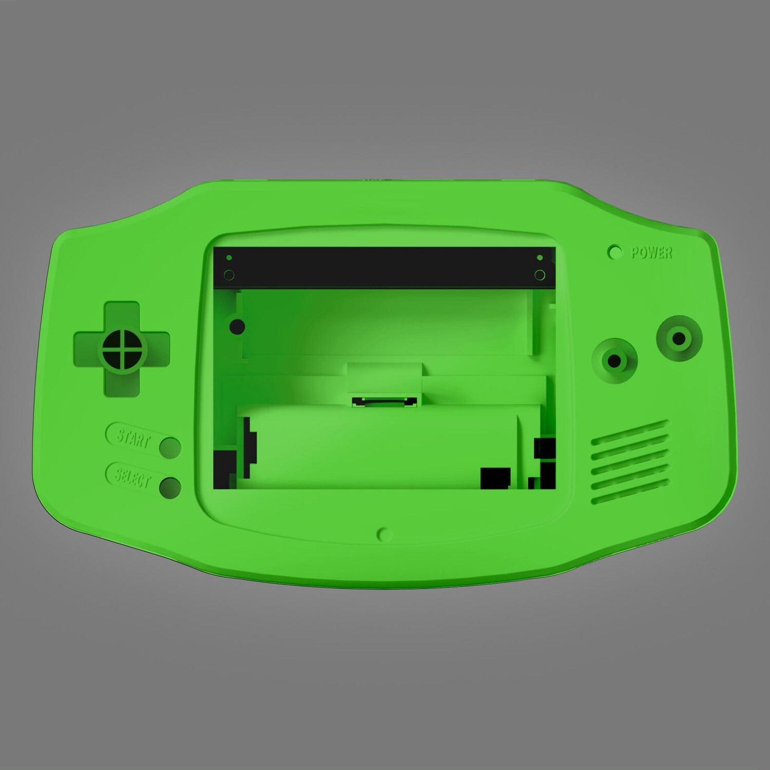 Game Boy Advance Shell (Solid Green)