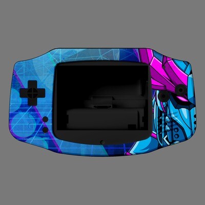 Game Boy Advance Printed Shell (Cyber Samurai)